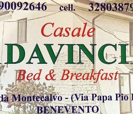ベッド・アンド・ブレックファスト Casale Davinci *
